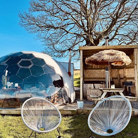 Deerstone Glamping-Pinhaw Beacon Dome Hot Tub Otel Earby Dış mekan fotoğraf