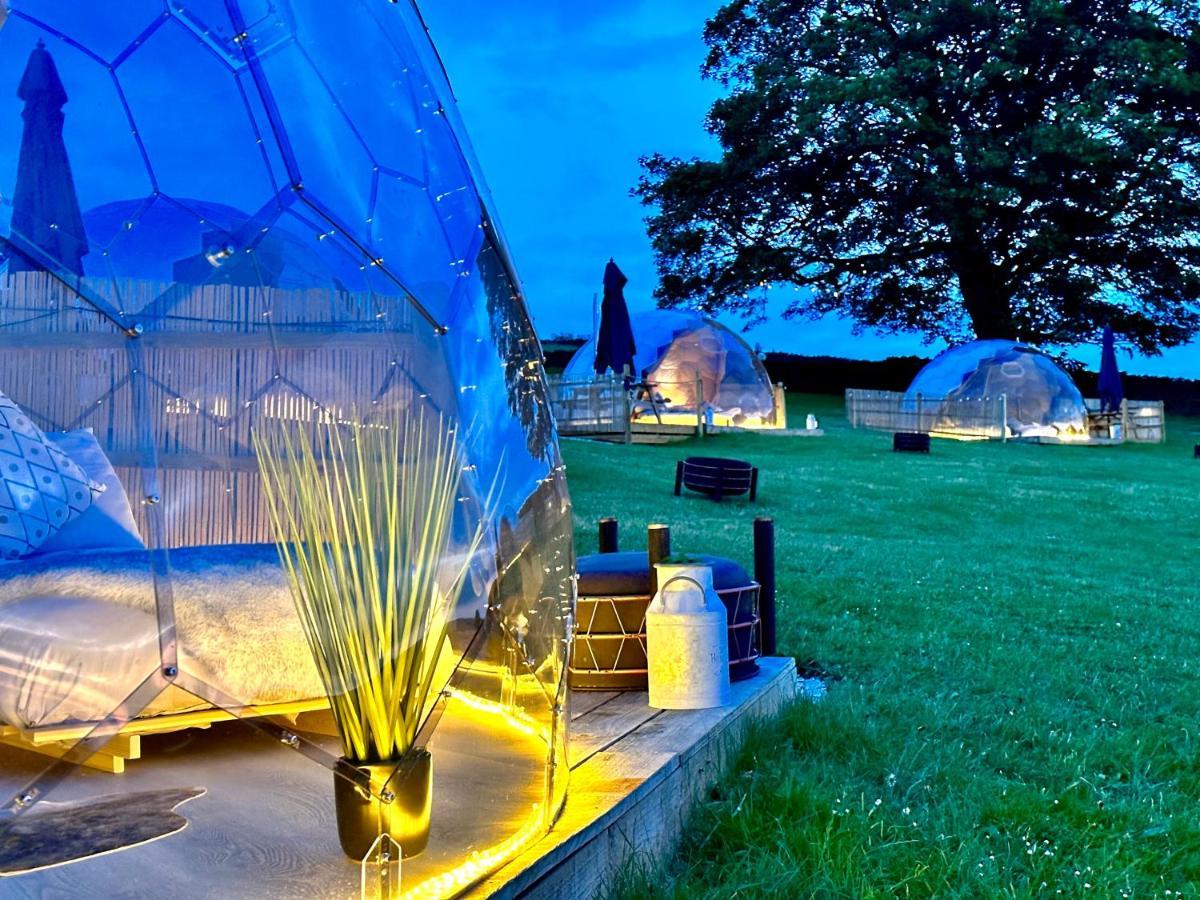 Deerstone Glamping-Pinhaw Beacon Dome Hot Tub Otel Earby Dış mekan fotoğraf